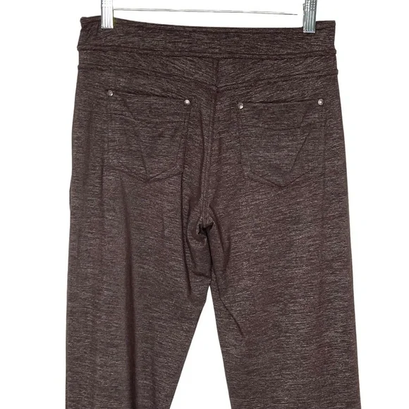 Athleta Brown Flared Yoga Pants Sz S - Picture 5 of 8